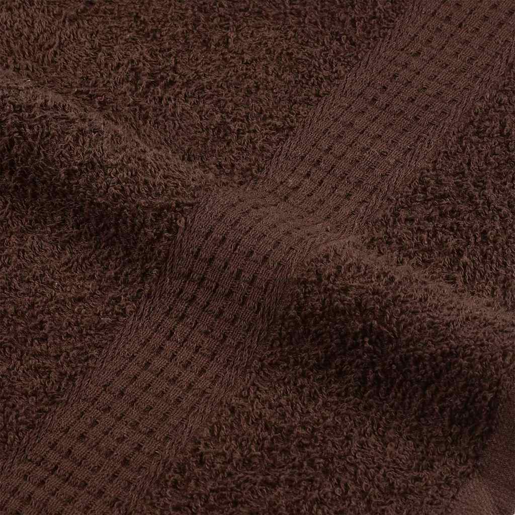 Serviettes de douche FROGN 4 pièces Marron 70x140 cm 360 g/m²