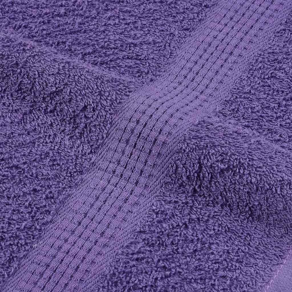 Saunatücher FROGN 10 Stk. Lila 80x200 cm 360 g/m²