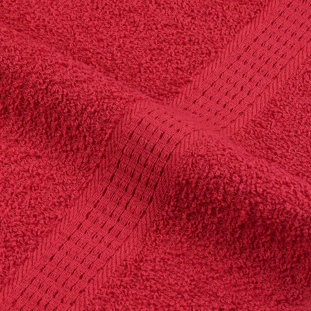 Serviettes de sauna FROGN 2 pièces Rouges 80x200 cm 360 g/m²