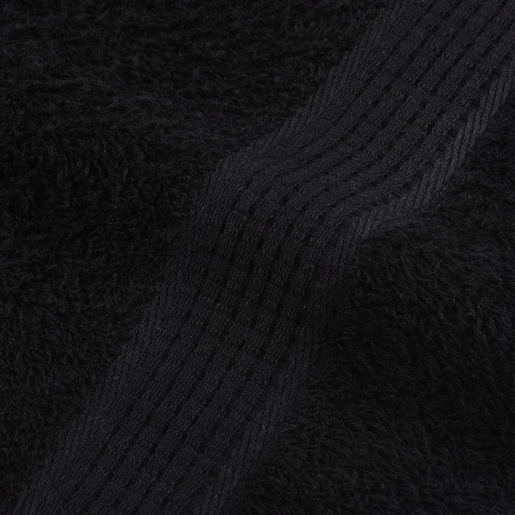 Sauna towels FROGN 4 pcs. Black 80x200 cm 360 gsm