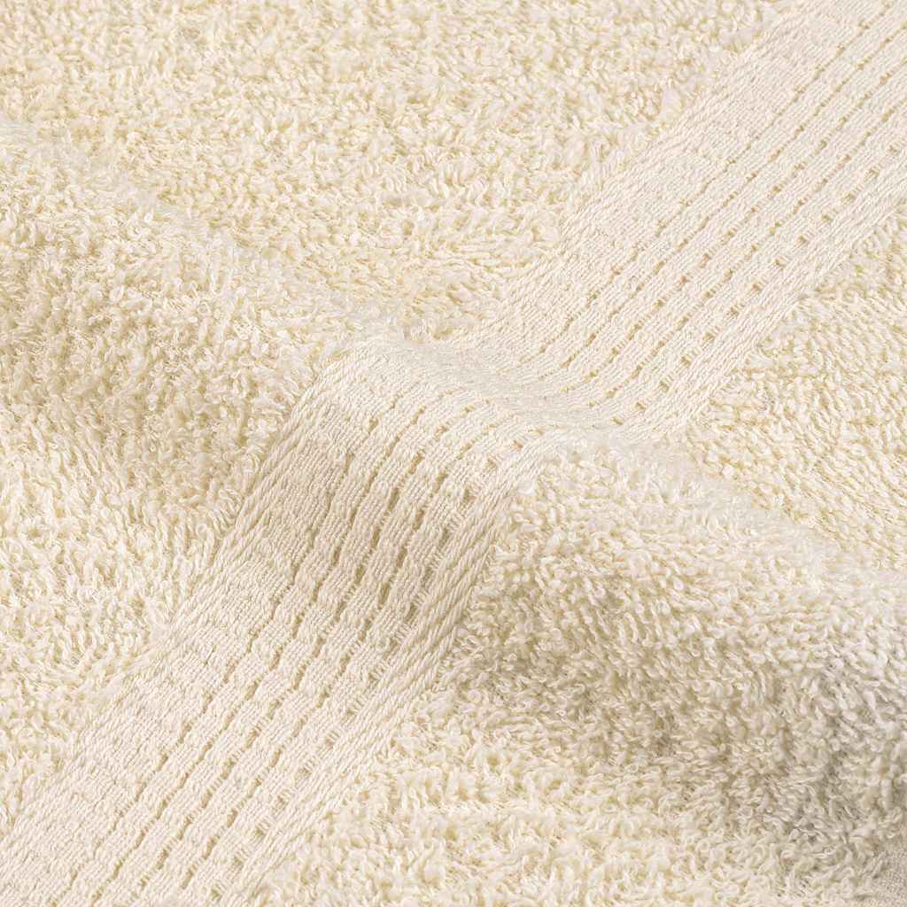 Serviettes de sauna FROGN 4 p. Crème 80x200 cm 360 g/m²