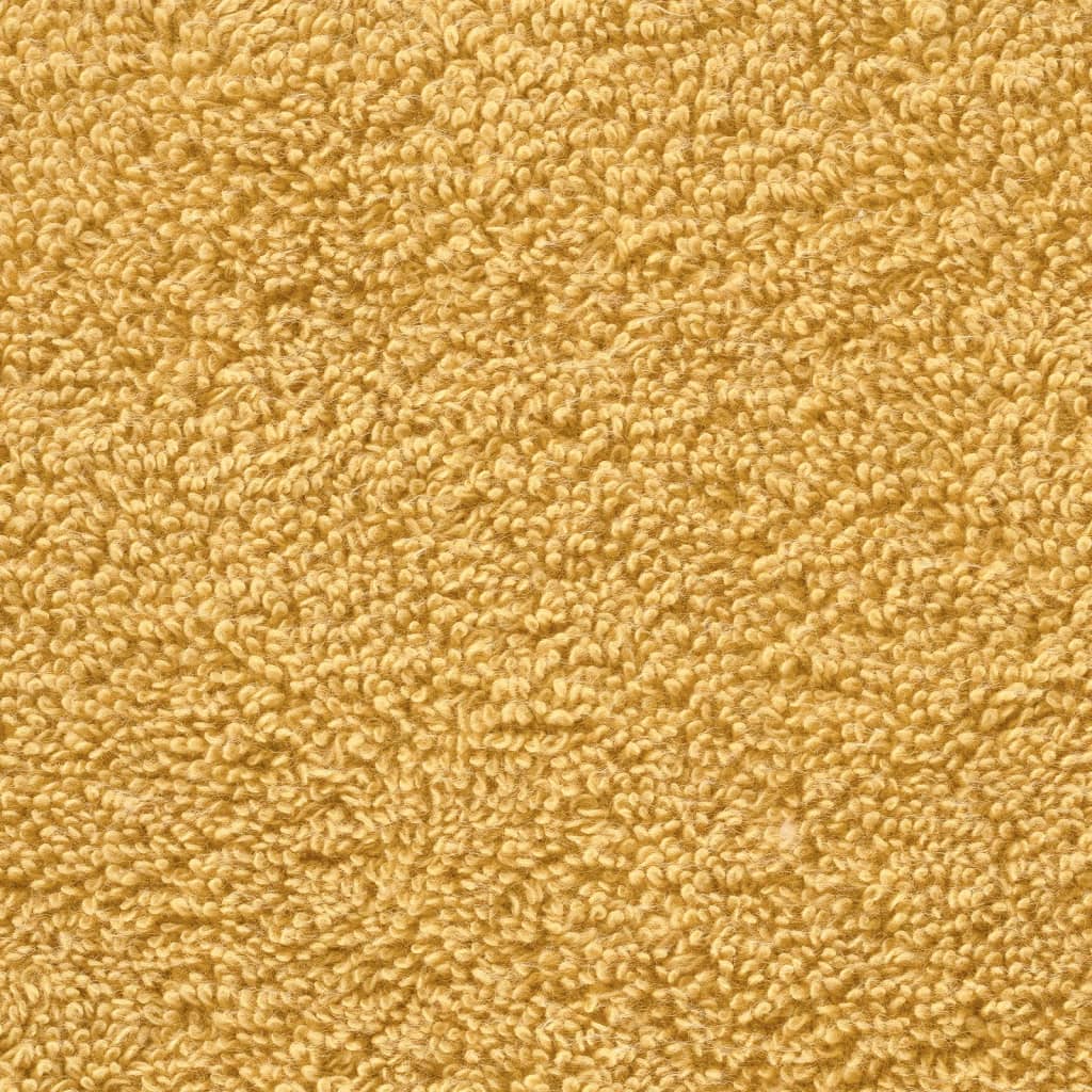 Premium Gästetücher SOLUND 4 Stk. Gold 30x50 cm 600 g/m²