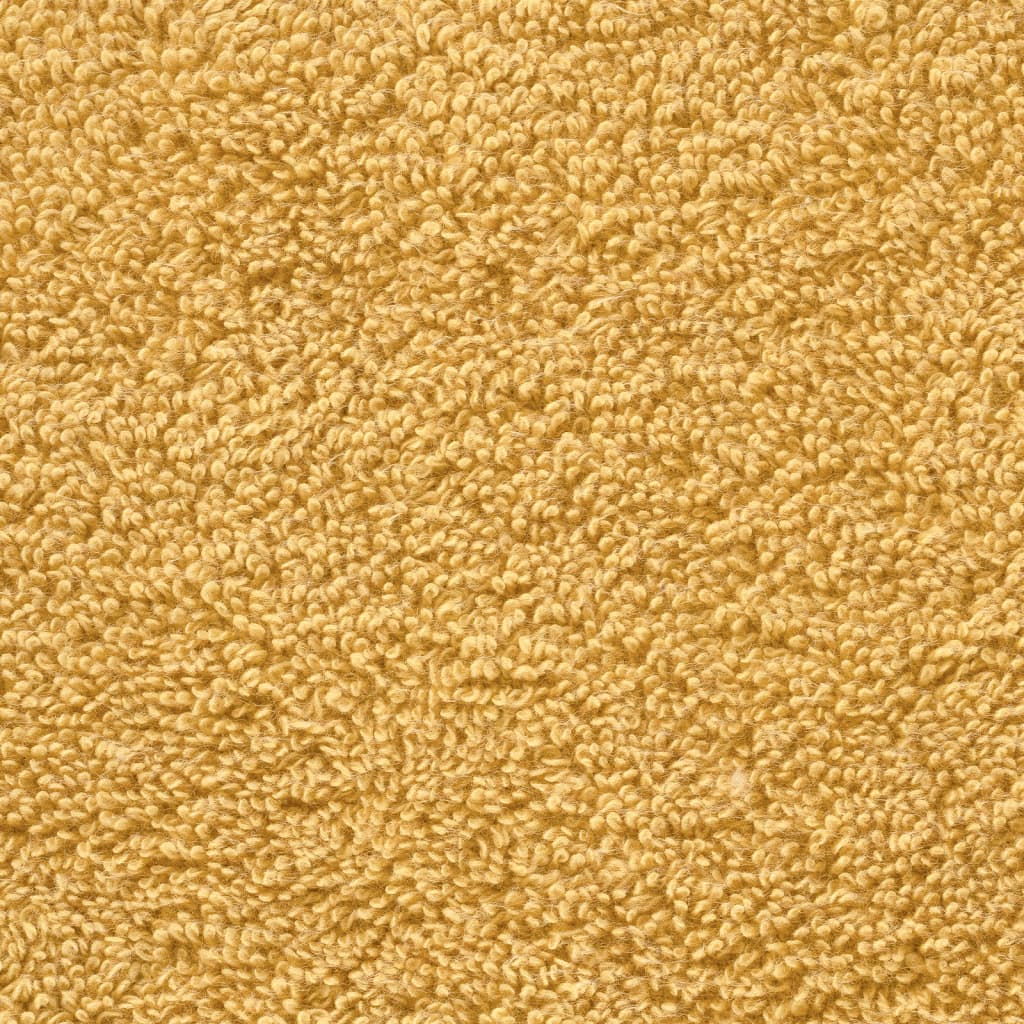 Premium Badetücher SOLUND 2 Stk. Gold 100x150 cm 600 g/m²