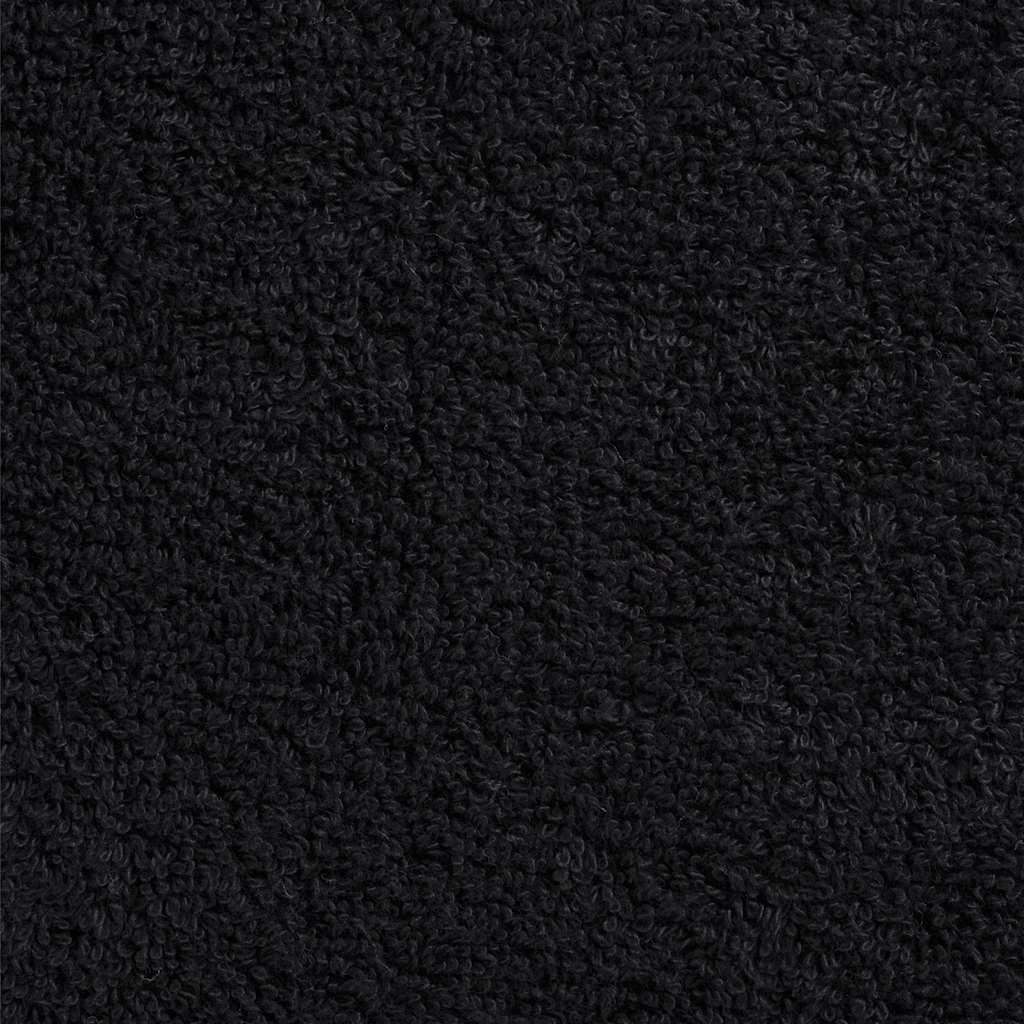 8-piece Premium Towel Set SOLUND Black 600 gsm