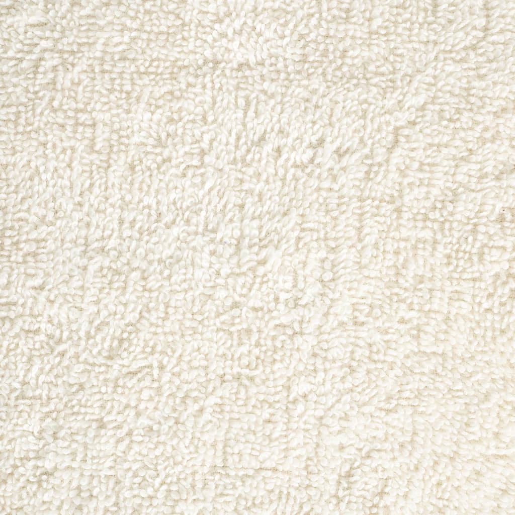 12-piece Premium Towel Set SOLUND Cream 600 gsm