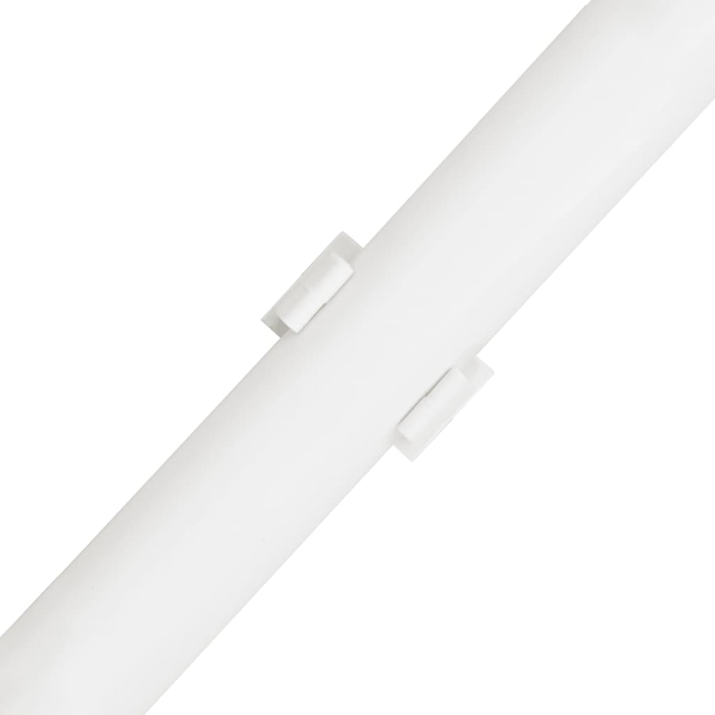 Tubes d'installation avec clips Ø30 mm 10 m PVC