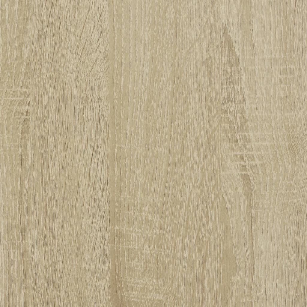 Support d'imprimante 3 étagères chêne Sonoma 43x48x64 cm bois d'ingénierie