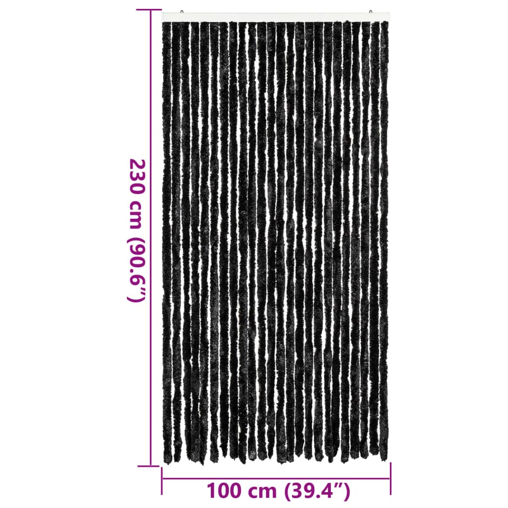 Fly Screen Anthracite 100x230 cm Chenille