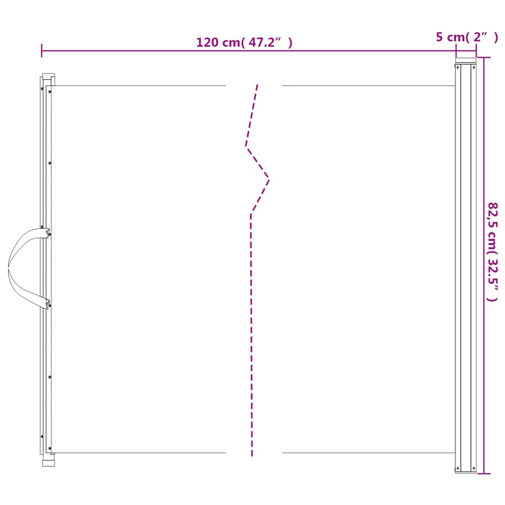 Pet Barrier Extendable White 82.5x125 cm