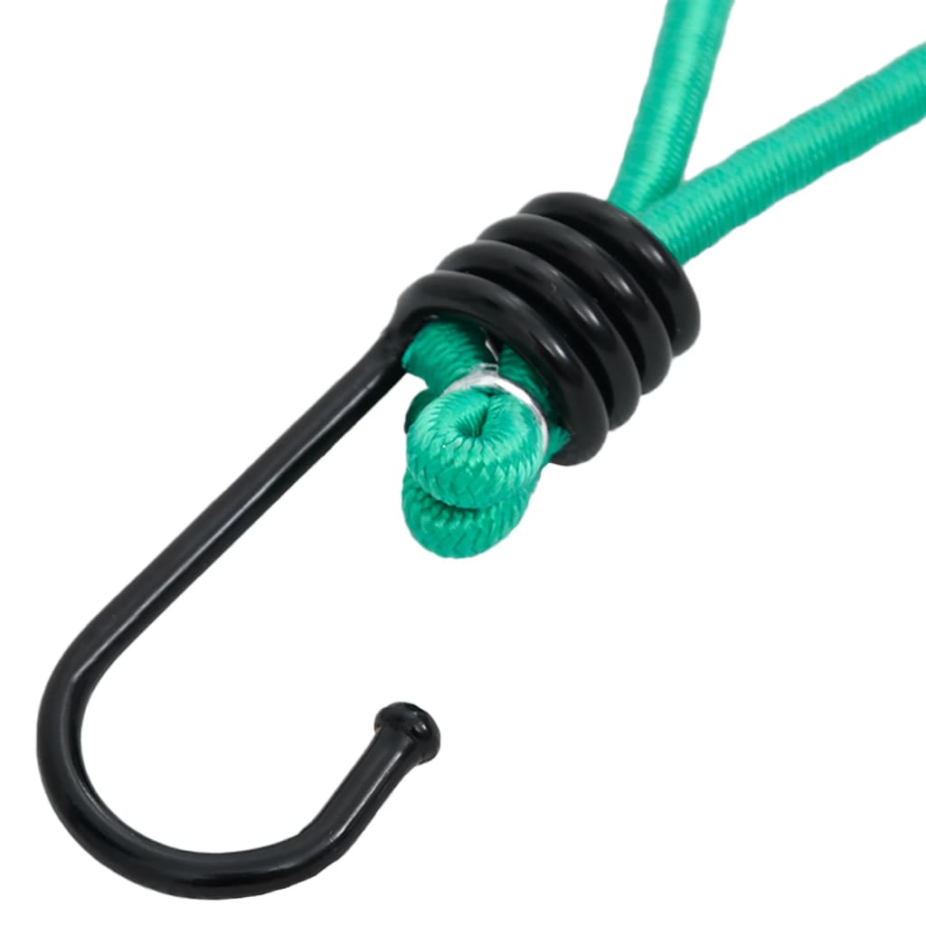 Bungee cords with hooks 20 pcs. 15 cm