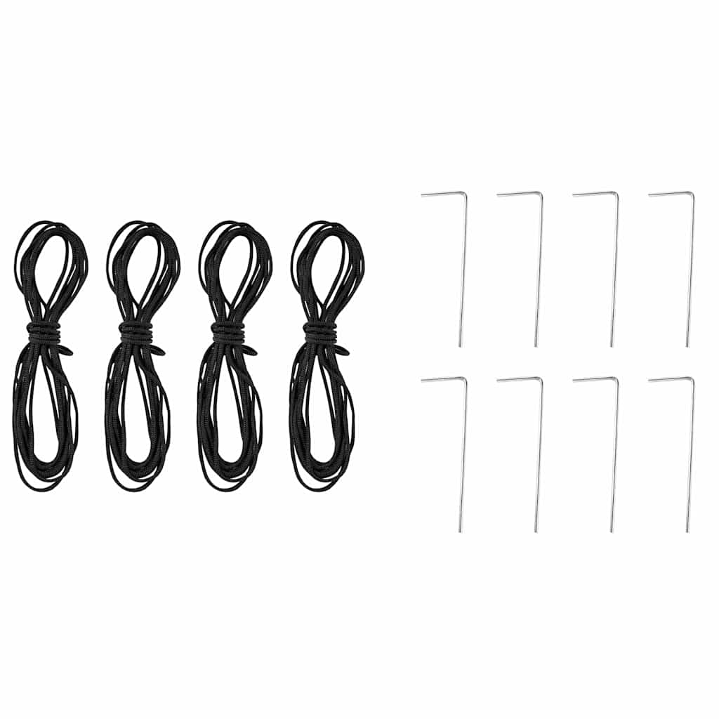 Pavillon-Zelt Blau 194 x 194 x 251 cm Stoff