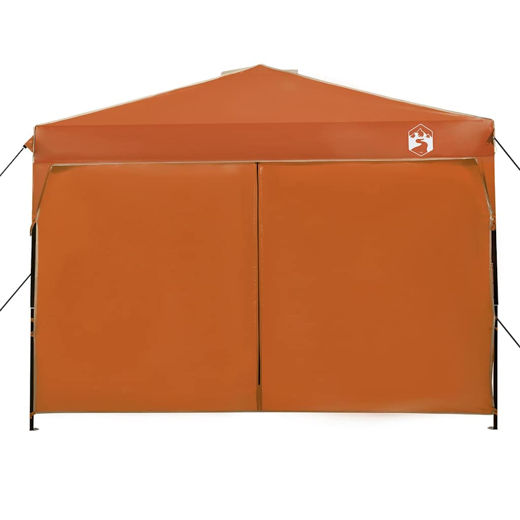 Pavillon-Zelt Orange 290 x 290 x 251 cm Stoff