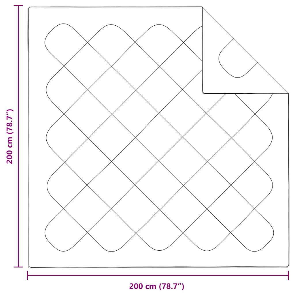 Winter Duvet White 240 x 222 x 5 cm Polyester
