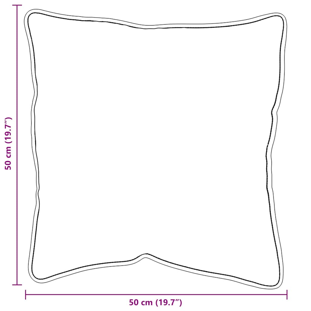 Pillow with Cushion White 61 x 41 x 20 cm Polyester