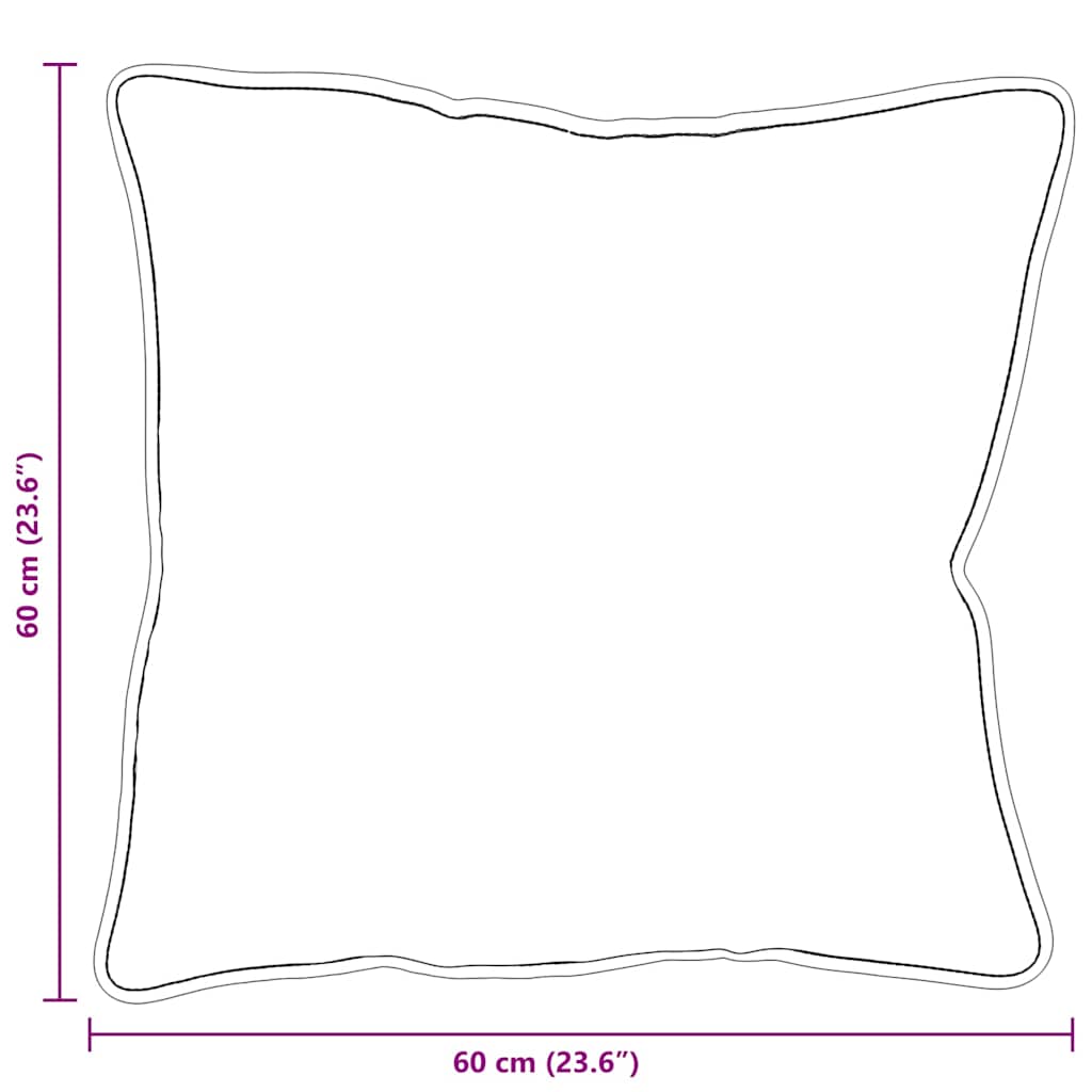 Kopfkissen mit Kissen 2 pcs Weiß 61 x 41 x 20 cm Polyester