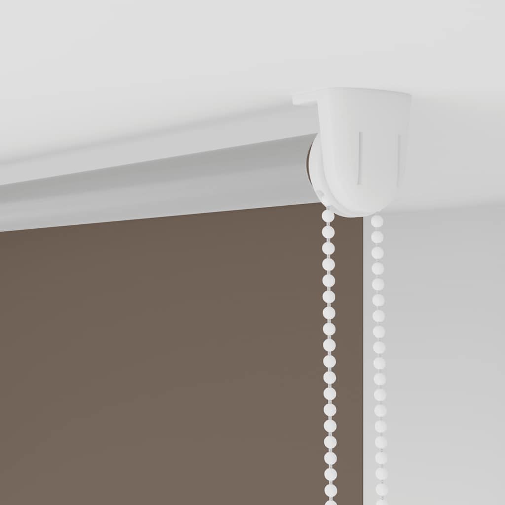 Verdunkelungsrollo Kaffeebraun 105x175 cm Stoffbreite 100,7 cm