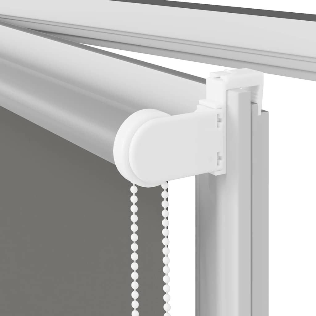 Blackout Roller Blind Grey 130x230cm Fabric Width 126.6cm Polyester