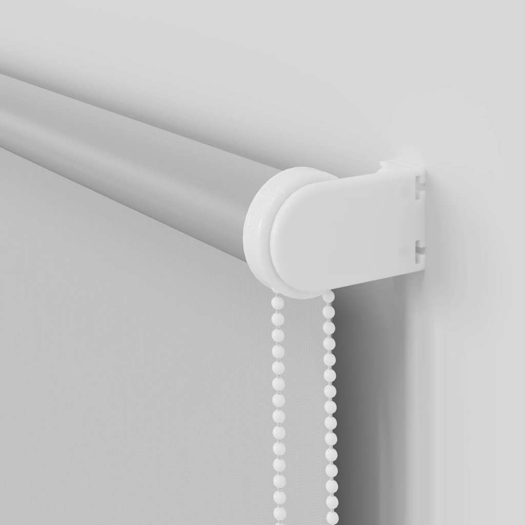 Blackout Roller Blind Light Grey 135x175cm Fabric Width 131.6cm