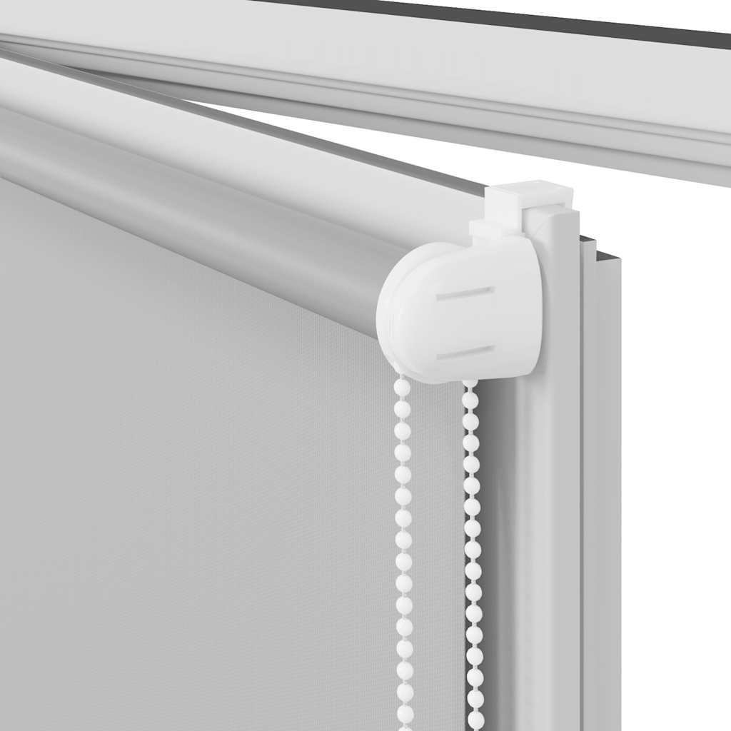 Blackout Blind Light Grey 90x210 cm Fabric Width 85.7 cm
