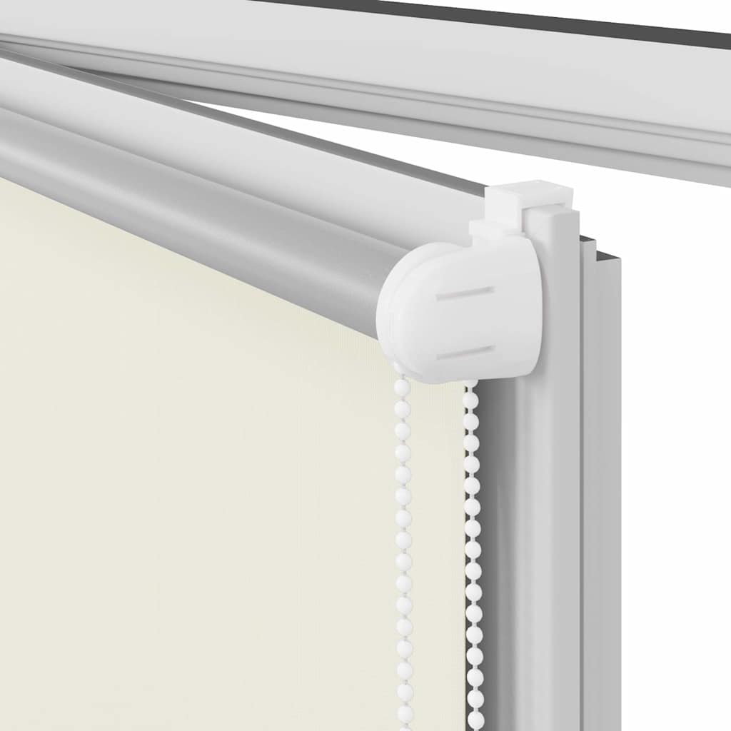 Store occultant blanc crème 90x210cm largeur tissu 85,7 cm