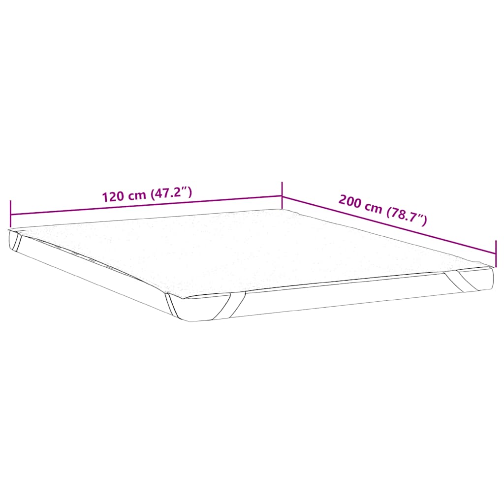 Protège-matelas Blanc 120x200 cm Imperméable