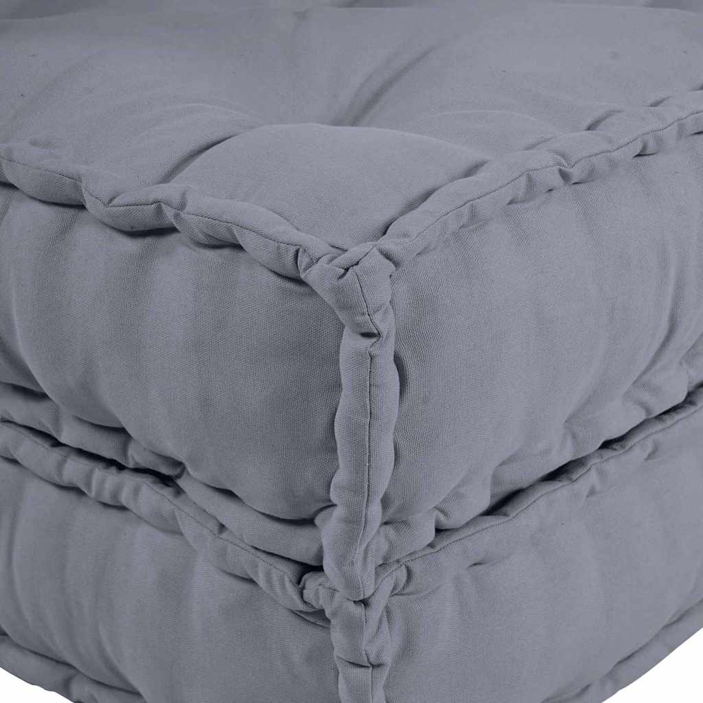 Modulares Sofa 4 pcs Grau Stoff