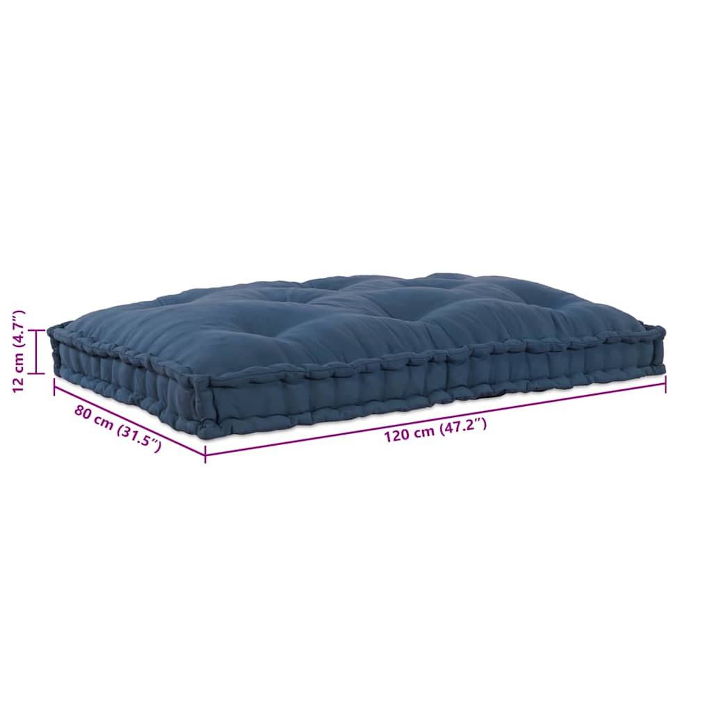 Canapé modulable Indigo 120 x 80 x 12 cm Tissu