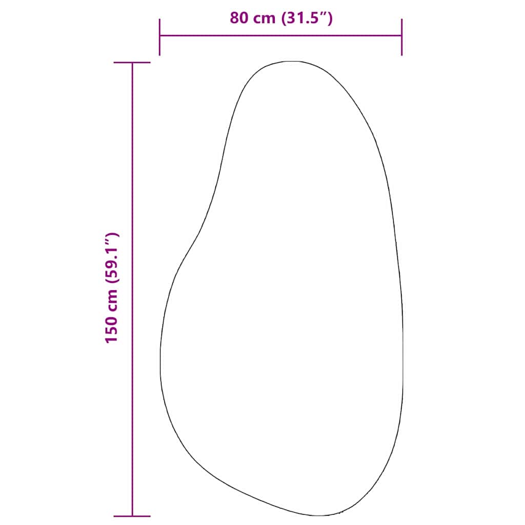 Bereichsteppiche HUARTE Anthrazit 80 x 150 cm Polyester