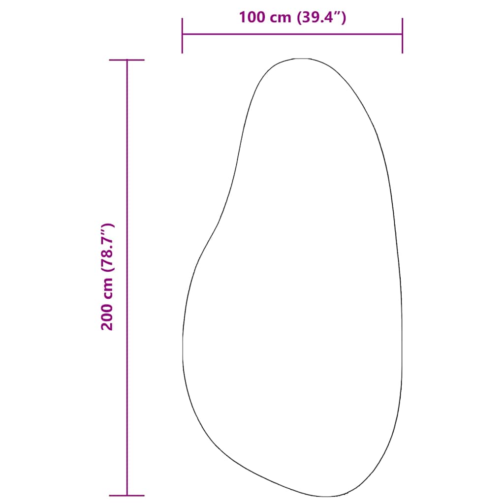 Bereichsteppiche HUARTE Creme 100 x 200 cm Polyester