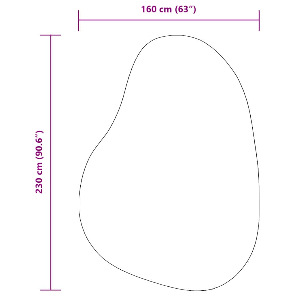 Bereichsteppiche HUARTE Sand 160 x 230 cm Polyester