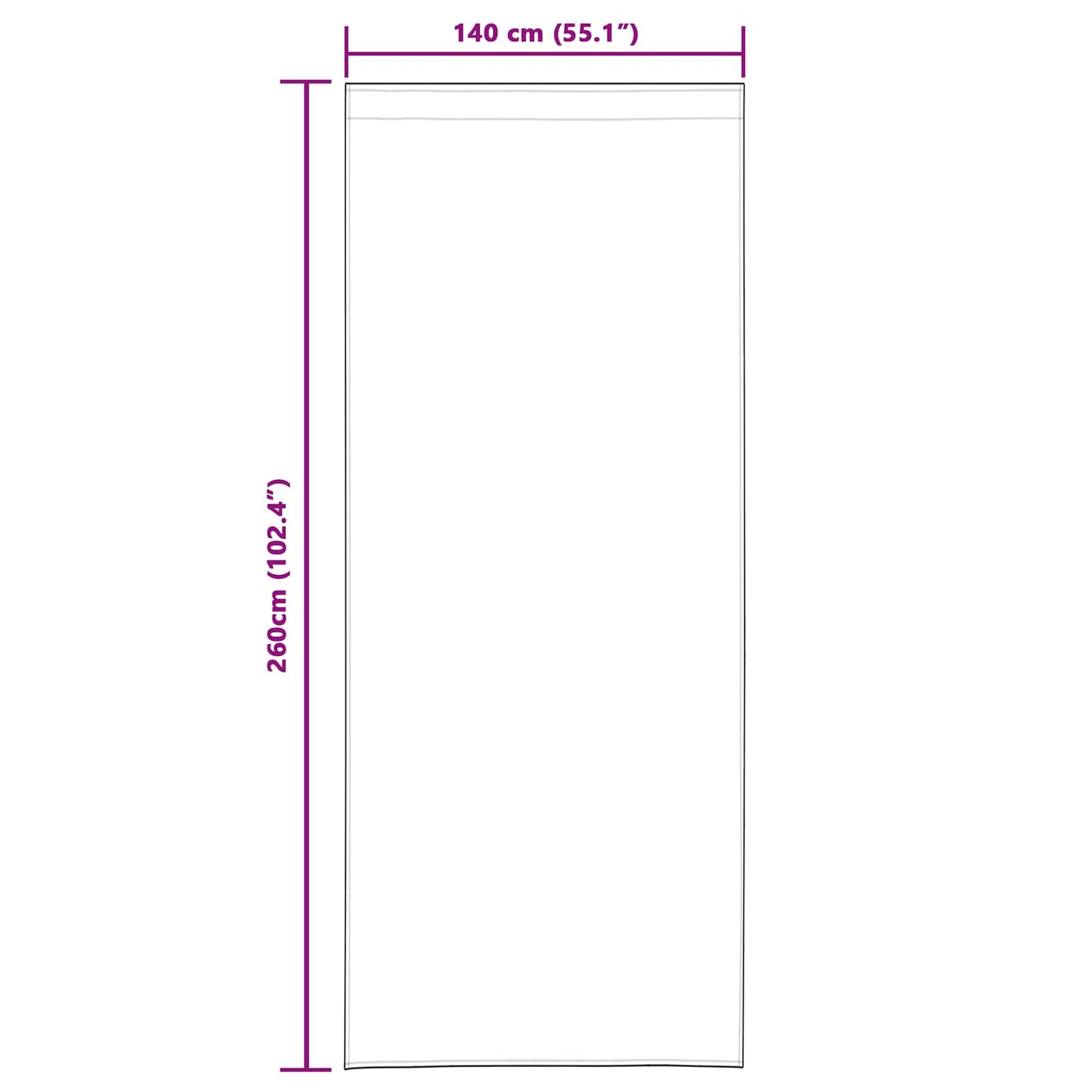 Rideaux occultants 2 pcs Gris foncé 140 x 260 cm Velours