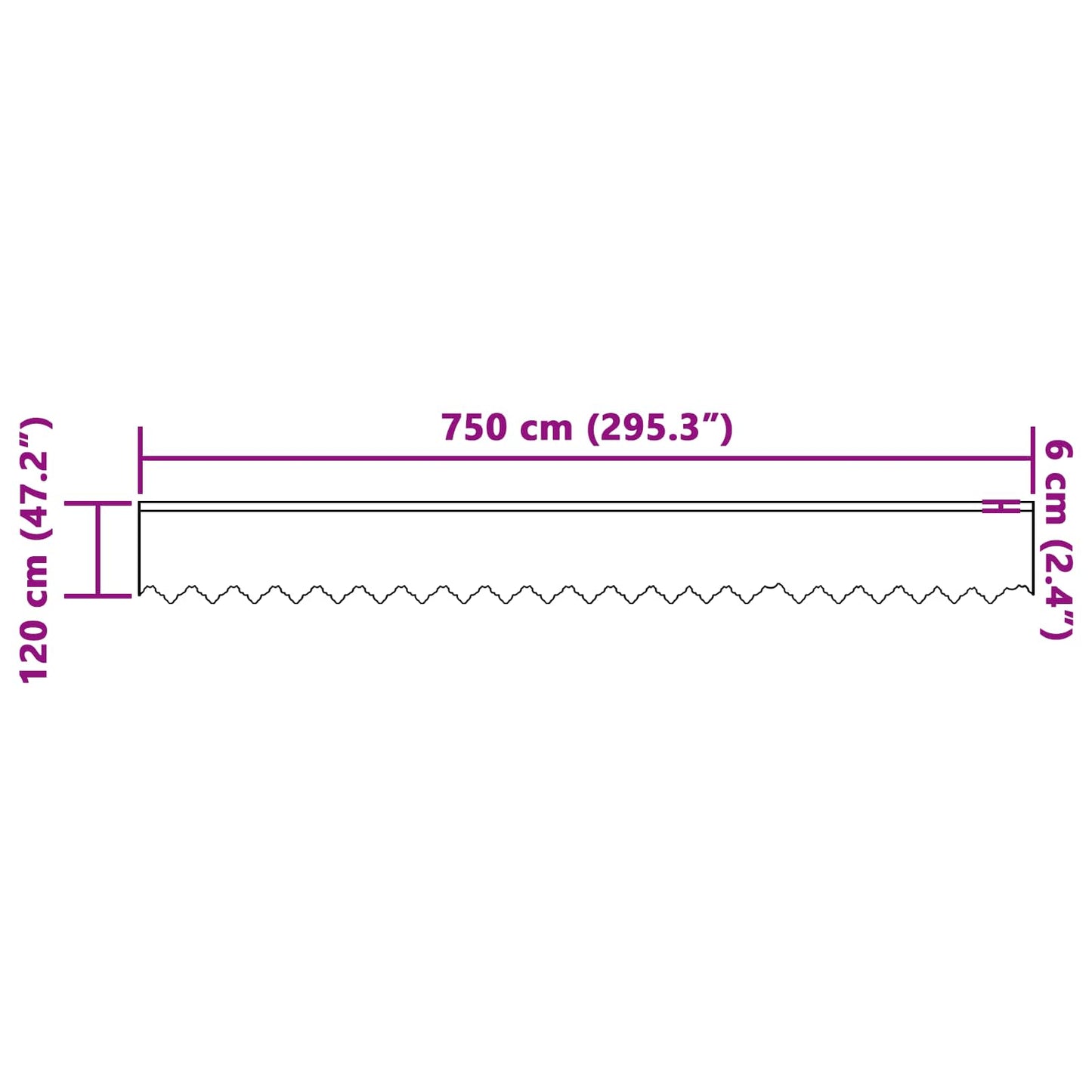 Voilage de pointe avec rideaux à motif floral blanc 120 x 750 cm polyester