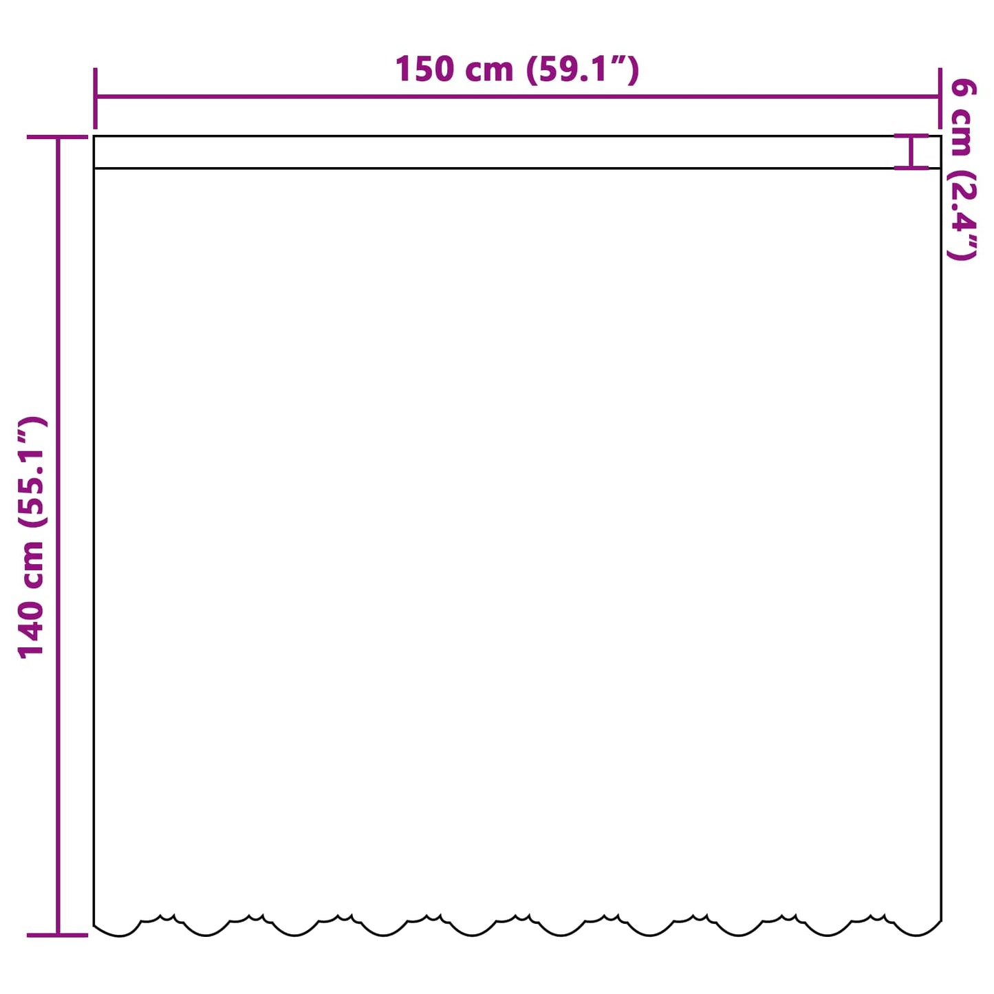Voilage brodé avec rideaux floral blanc 140 x 150 cm polyester