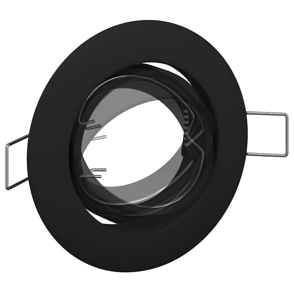 Spotlight 6 pcs Schwarz 9 x 9 x 2,5 cm Metall