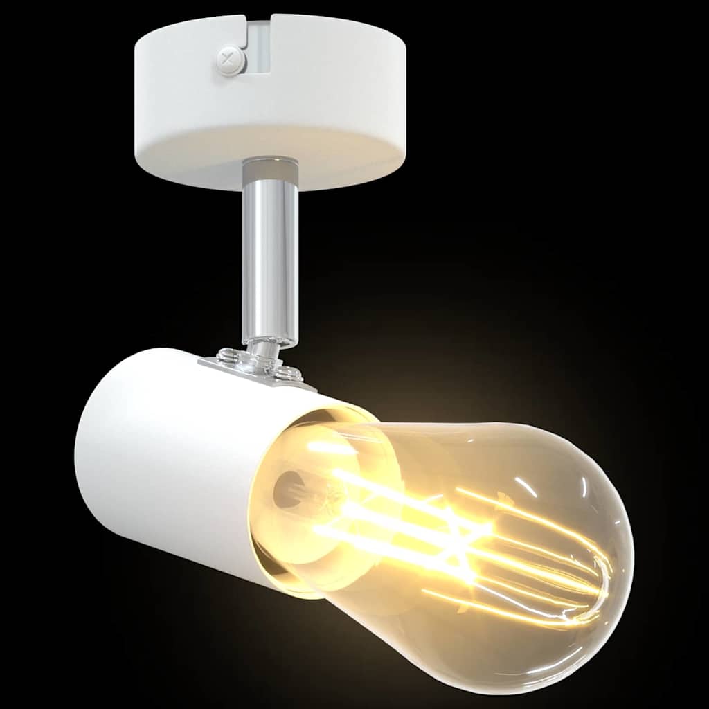 Ceiling spotlights with lamps White 6.5 x 6 x 11.5 cm Metal