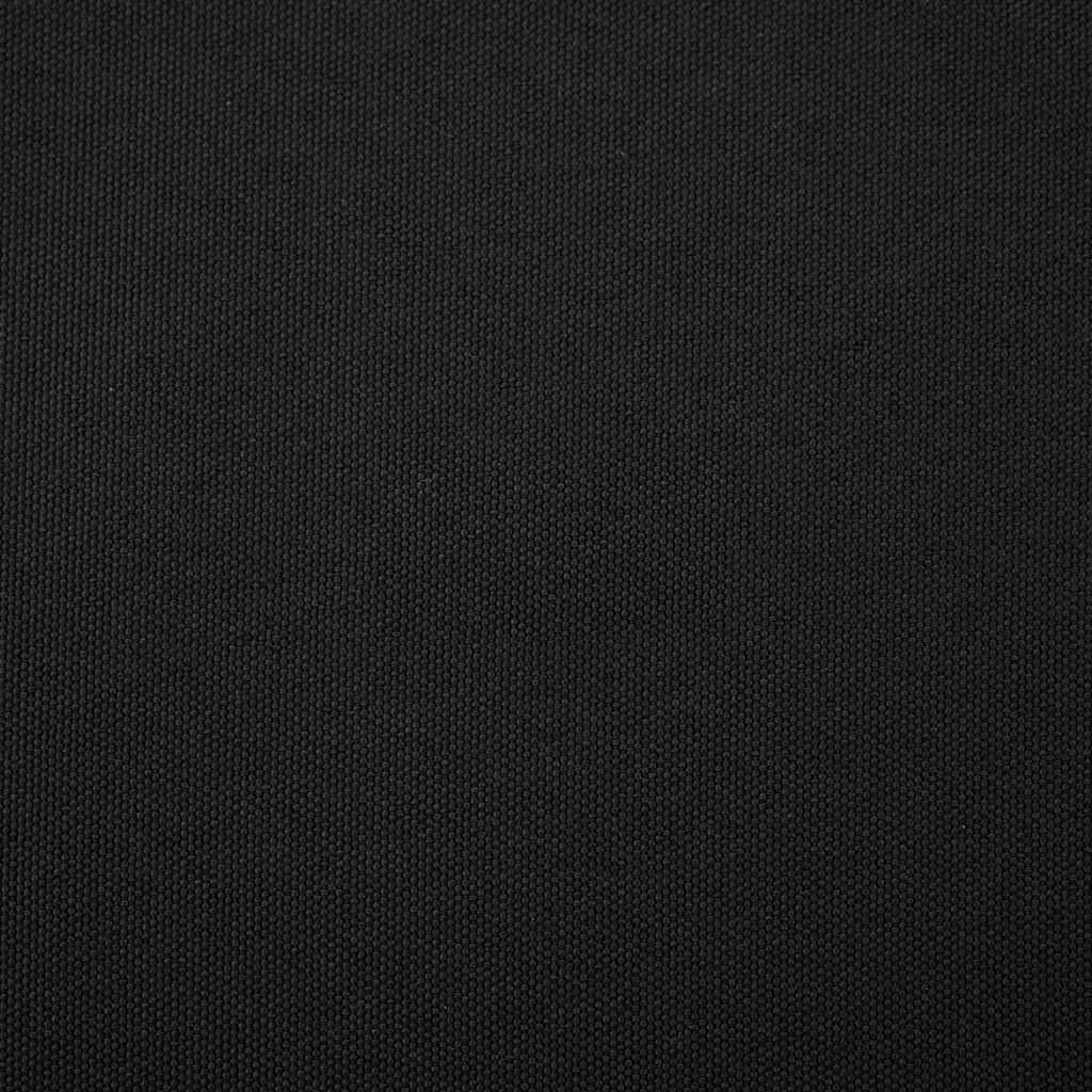Sonnenschirm Schwarz 372 x 198 x 243 cm Polyester und Aluminium