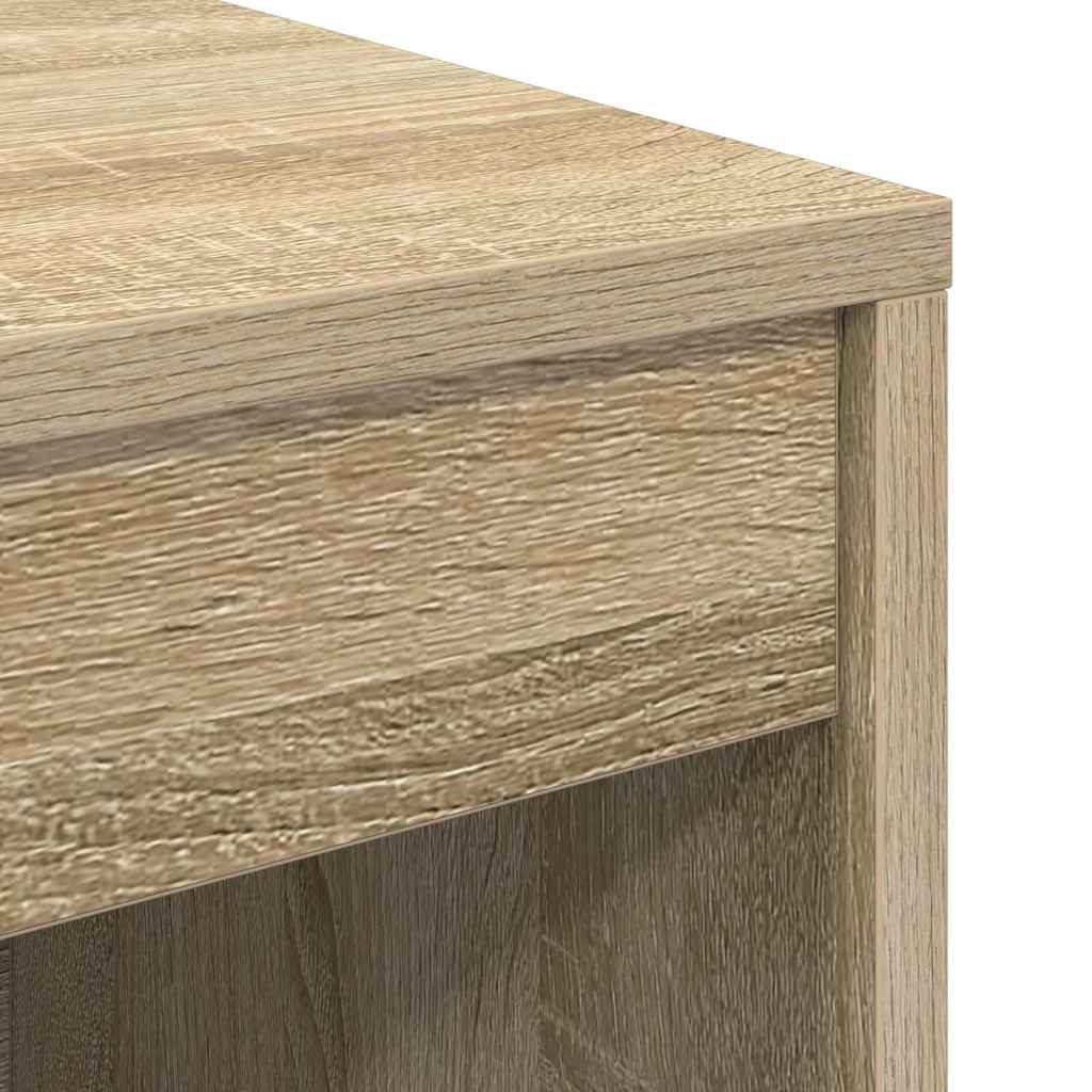 Schreibtisch mit Schubladen 2 pcs Sonoma-Eiche