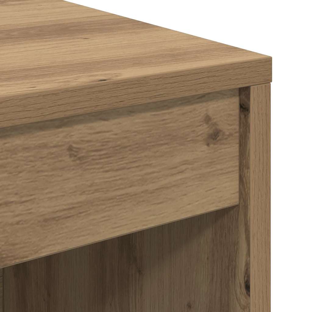 Desk with Drawers 2 pcs Artisan Oak
