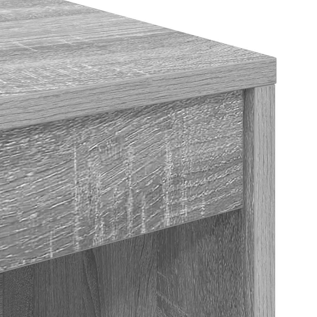 Desk with drawers 2 pcs Sonoma Grey