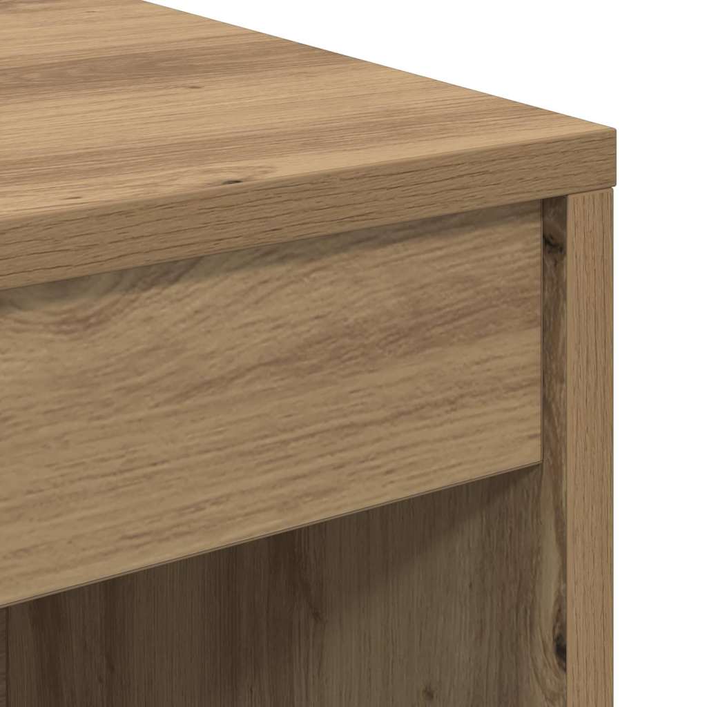 Schreibtisch mit Schubladen 2 pcs Artisan-Eiche