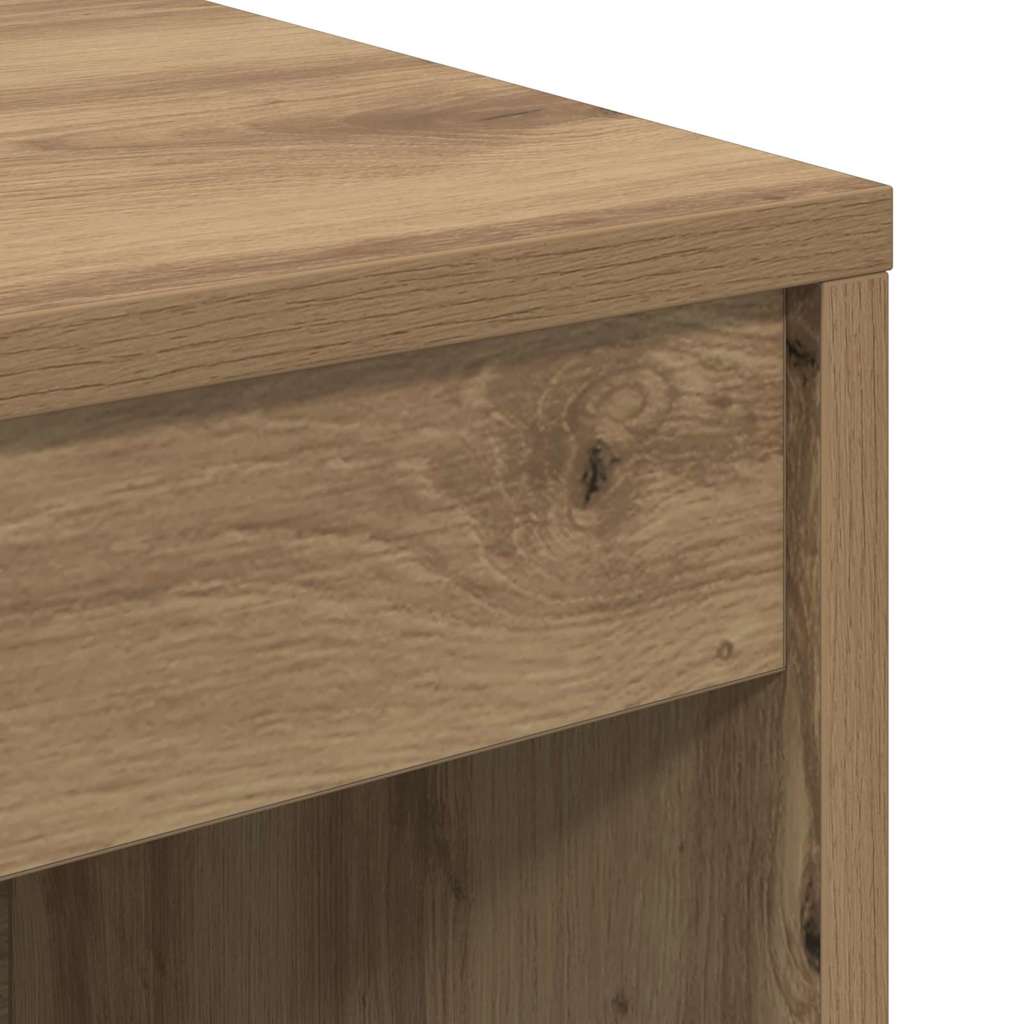 Desk with drawers 2 pcs Artisan oak