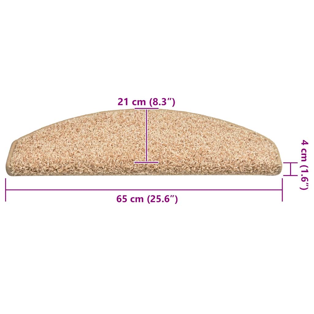 Tapis de marche 30 pièces 65x21x4 cm Or Semi-rond Grand