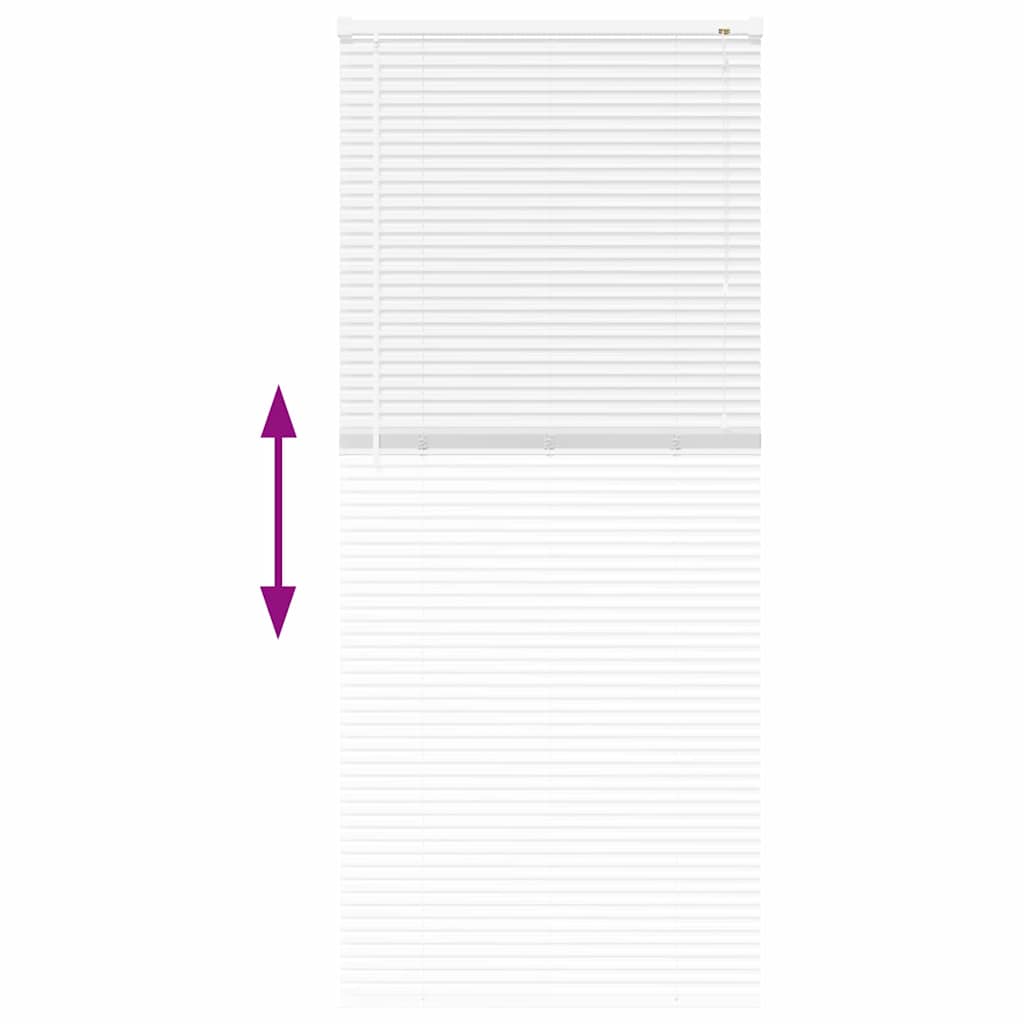 Venetian Blinds White 175 x 80 cm Aluminium