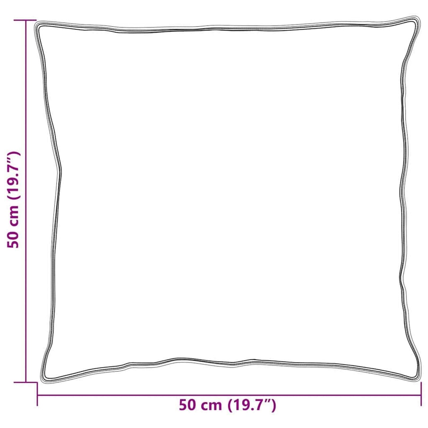 Parure de lit avec oreillers 2 pièces Blanc Microfibre