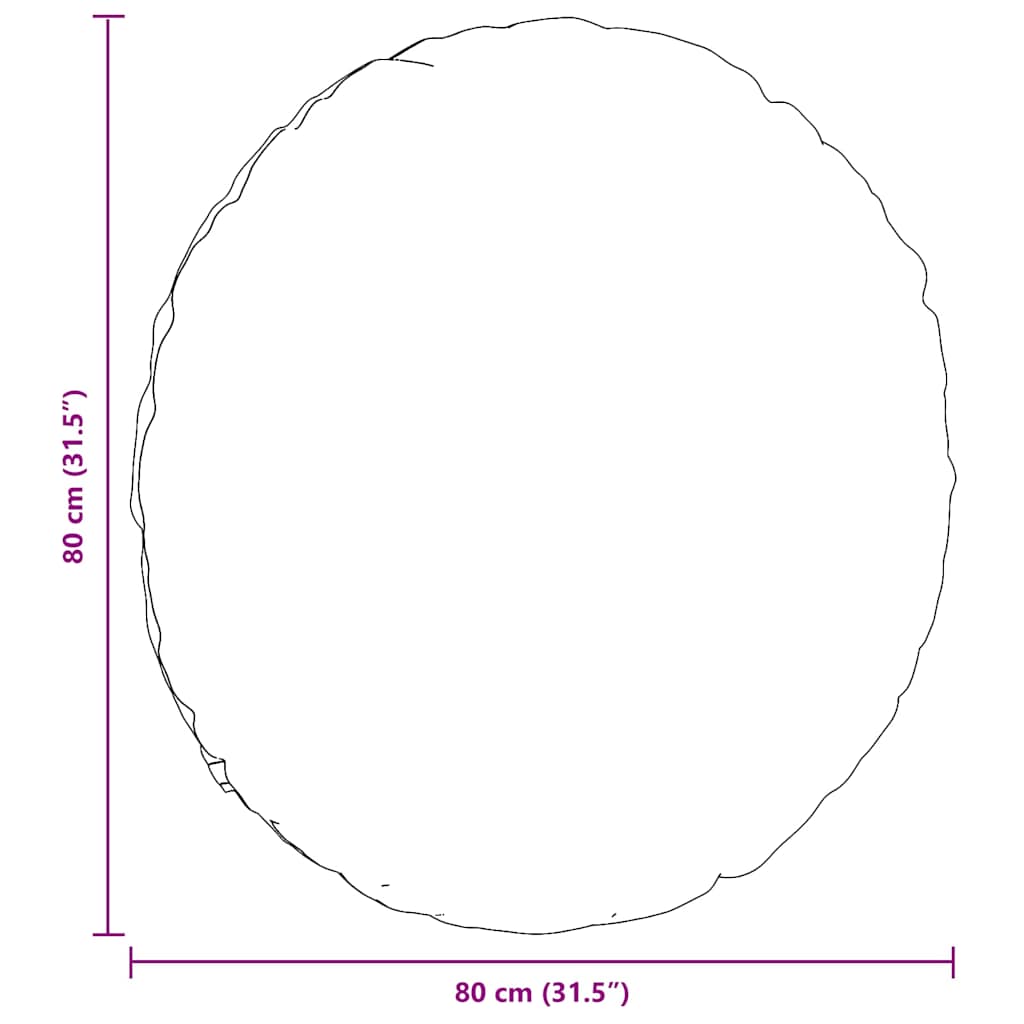 Sitzkissen 2 pcs Blau Ø 80 x 29 cm Samt