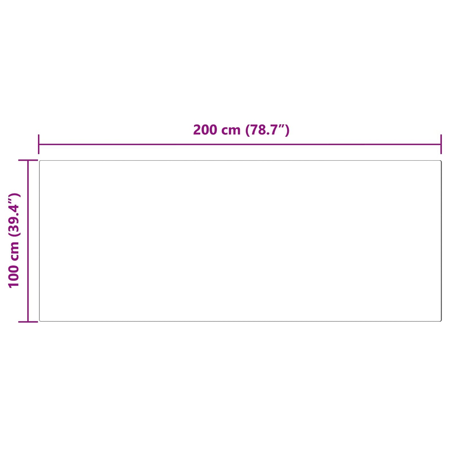 Kunstfell Hasen Teppich Olite Taupe 100 x 200 cm Polyester