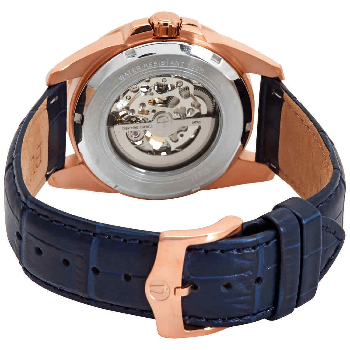 Bulova Sutton Automatik Skelett-Zifferblatt 97A161 100M Herrenuhr