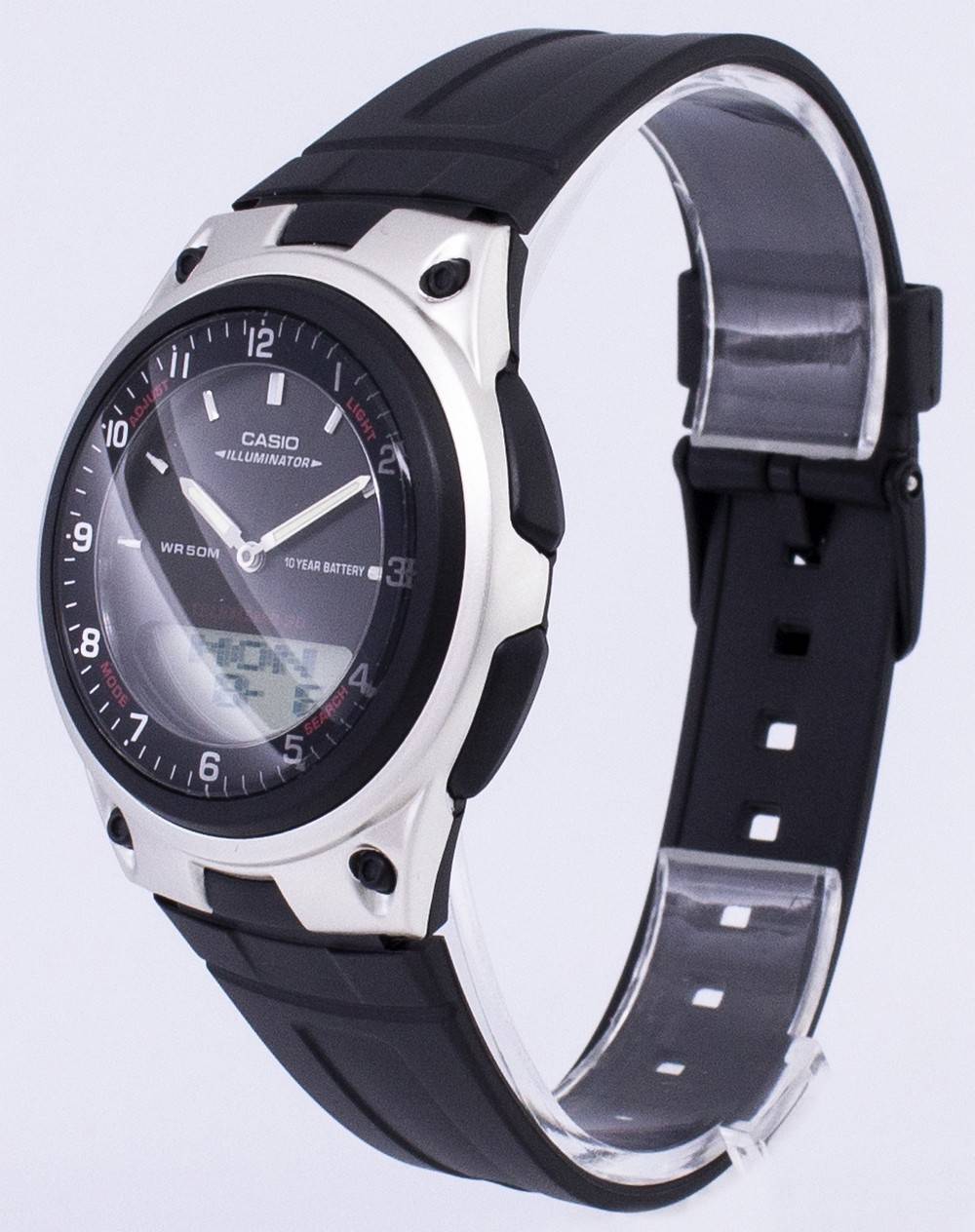 Casio Analog Digital Telememo Illuminator AW-80-1AVDF AW-80-1AV Herrenuhr
