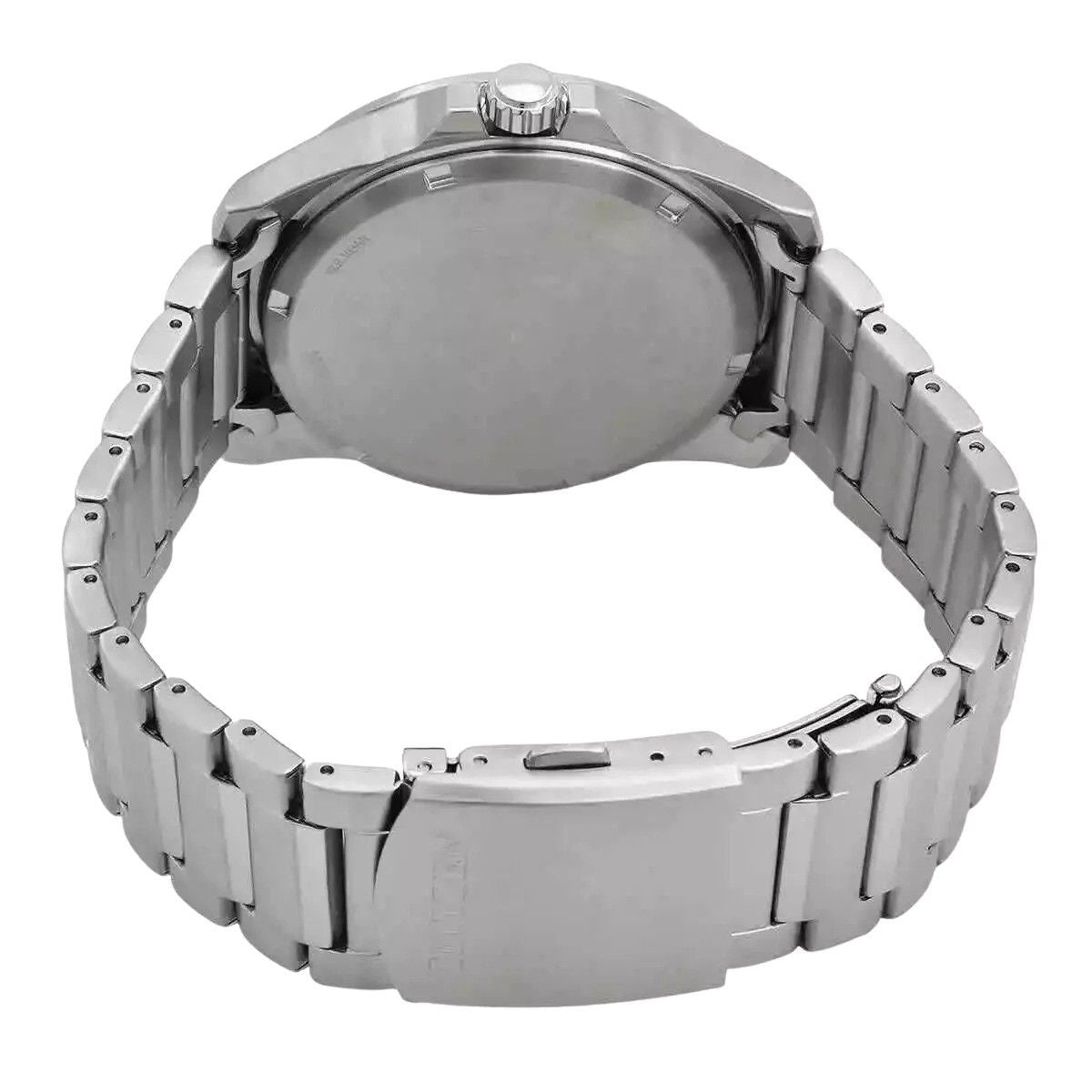 Citizen Marine Edelstahl Blaues Zifferblatt Eco-Drive AW1810-85L 100M Herrenuhr