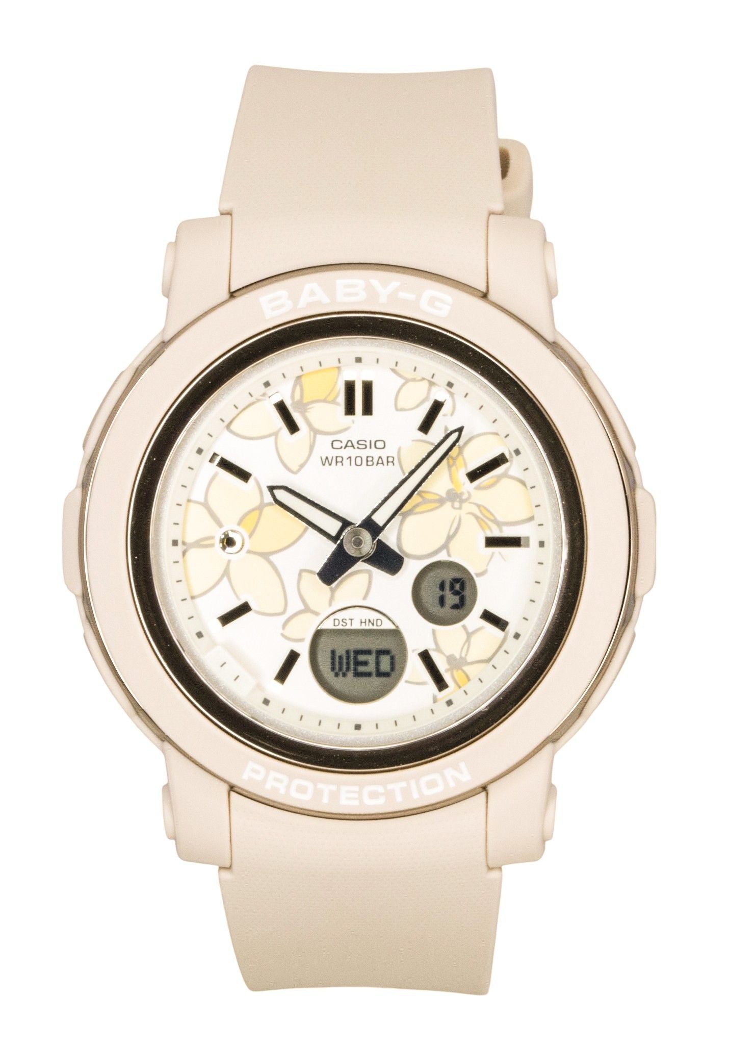 Casio Baby-G Analog Digital Resin Strap Multicolor Dial Quarz BGA-290FL-4A 100M Damenuhr